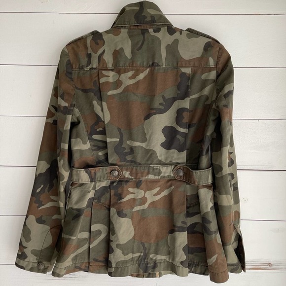 Rag and Bone Leigh Camo Jacket Size 4 - Picture 3 of 10
